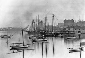 picture of Victoria Harbour circa 1900